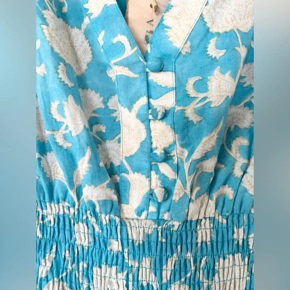 NWT Apsiga Billie Ornate Floral Maxi Dress - Picture 5 of 16